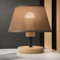Brilagi - Lampada da tavolo ANTHONY 1xE27/60W/230V quercia/marrone