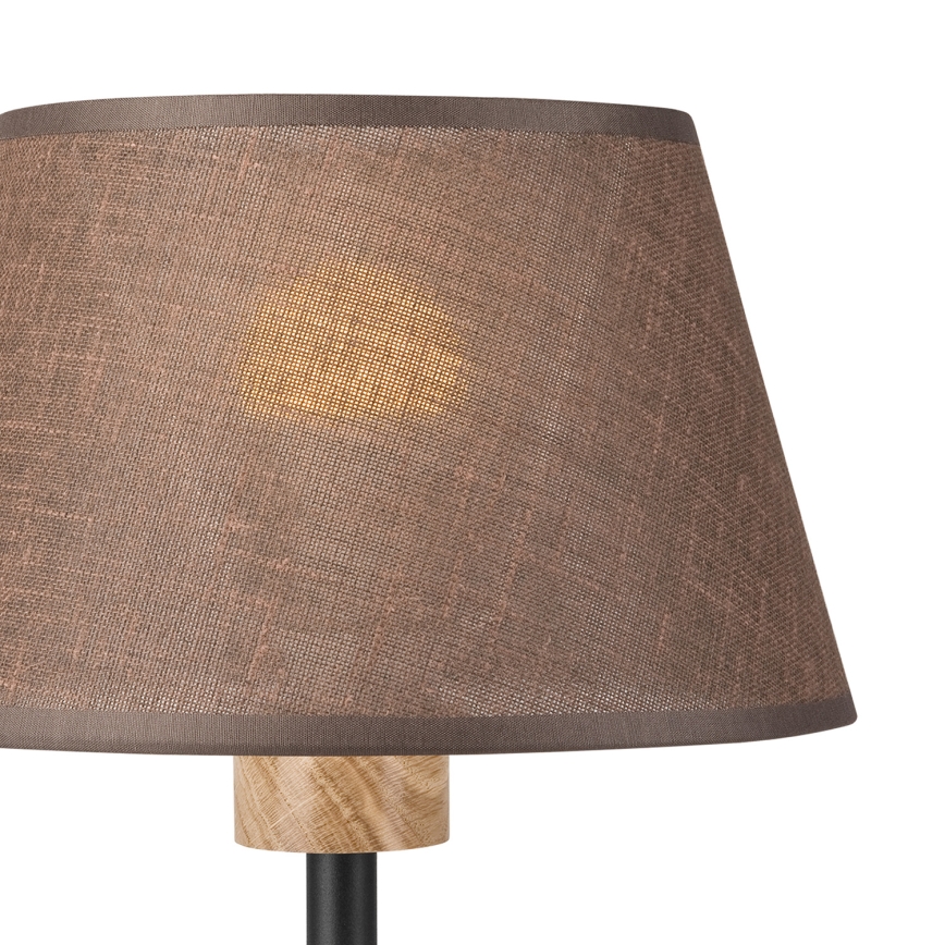 Brilagi - Lampada da tavolo ANTHONY 1xE27/60W/230V quercia/marrone