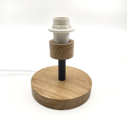Brilagi - Lampada da tavolo ANTHONY 1xE27/60W/230V quercia/nero