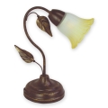 BRILAGI - Lampada da tavolo BLOSSOM 1xE27/40W/230V patina/ottone