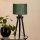 Brilagi - Lampada da tavolo BOSTON ROLLER 1xE27/15W/230V paglia verde/oro