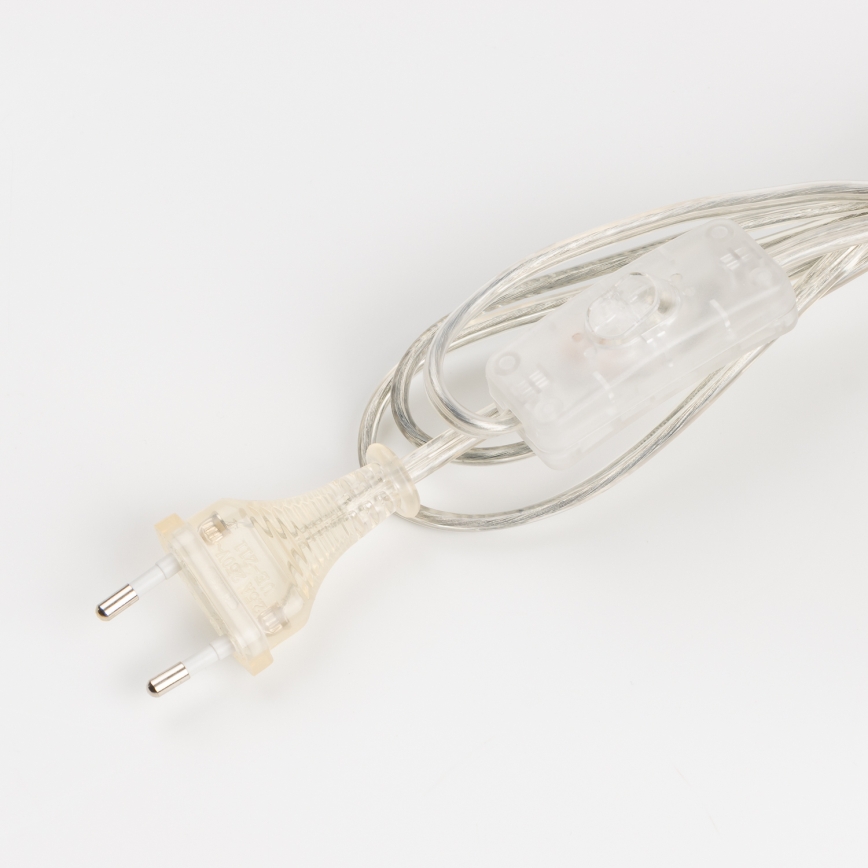 Brilagi - Lampada da tavolo CERIA 1xE27/60W/230V Ø 30 cm cromo lucido/beige