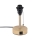 Brilagi - Lampada da tavolo con porta USB TABLON 1xE27/25W/230V rovere/beige