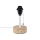 Brilagi - Lampada da tavolo con porta USB TABLON 1xE27/25W/230V rovere/bianco