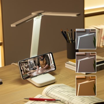 Brilagi - Lampada da tavolo dimmerabile MODO DUO LED/8W/5V 3000/4000/6500K bianco