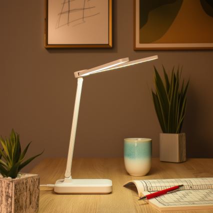 Brilagi - Lampada da tavolo dimmerabile MODO DUO LED/8W/5V 3000/4000/6500K bianco