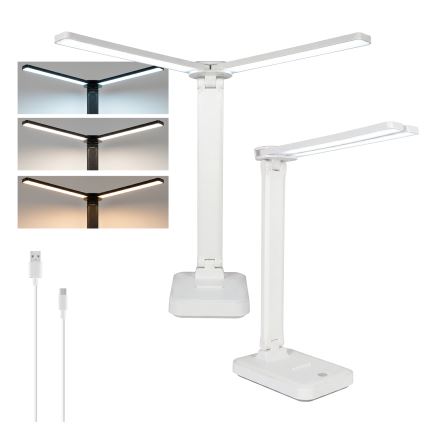 Brilagi - Lampada da tavolo dimmerabile MODO DUO LED/8W/5V 3000/4000/6500K bianco