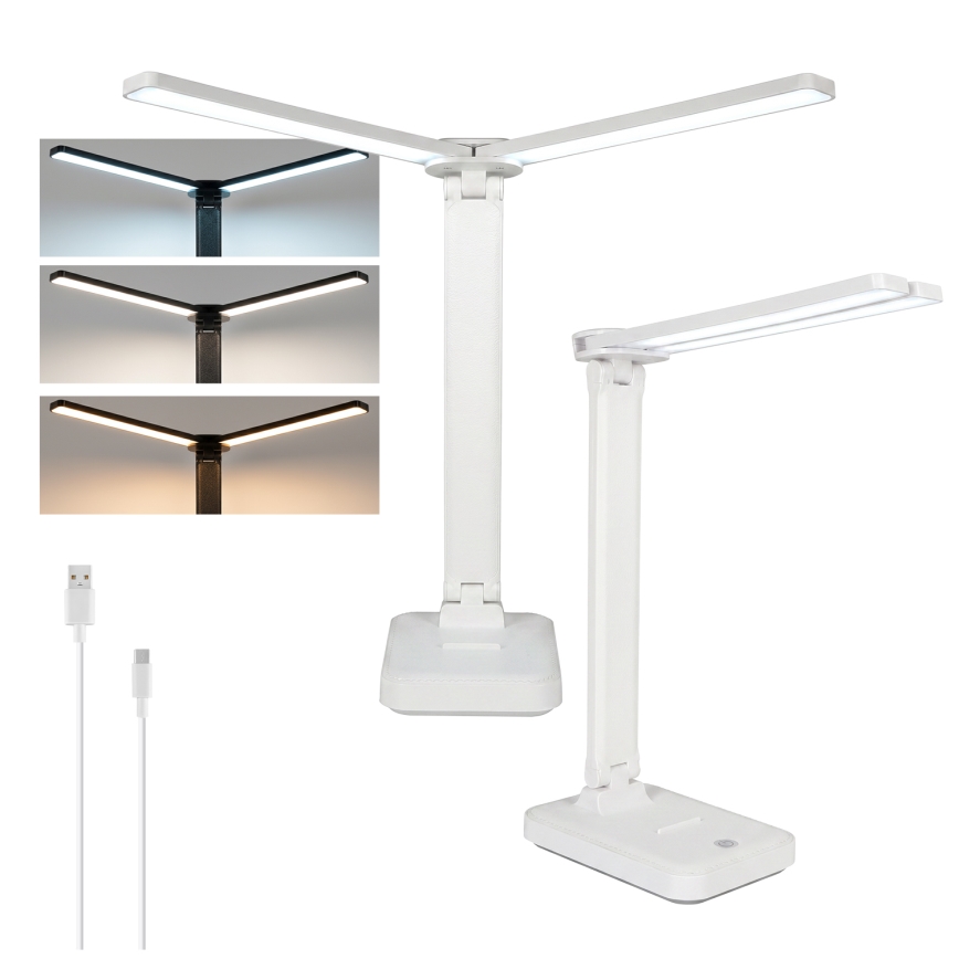 Brilagi - Lampada da tavolo dimmerabile MODO DUO LED/8W/5V 3000/4000/6500K bianco