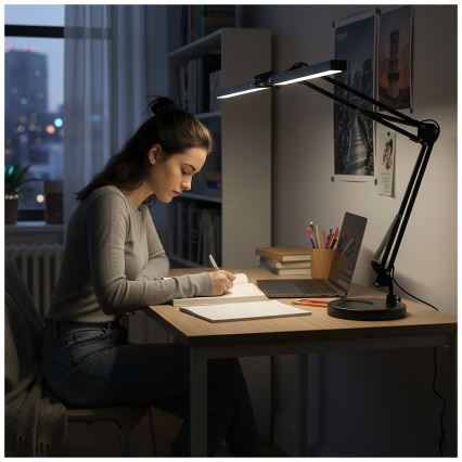 Brilagi - Lampada da tavolo dimmerabile VARIO LED/15W/230V 3000-6000K nera