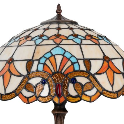 Brilagi - Lampada da tavolo in stile Tiffany MIRABELLA 2xE27/60W/230V