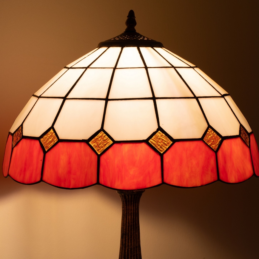 Brilagi - Lampada da tavolo in stile Tiffany SIENNA 2xE27/60W/230V