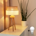Brilagi - Lampada da tavolo LED BOHO STYLE 1xE27/15W/230V