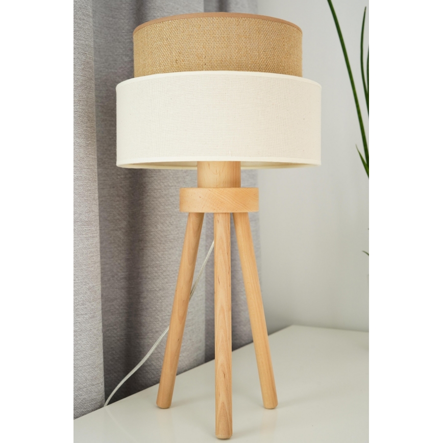 Brilagi - Lampada da tavolo LED BOHO STYLE 1xE27/15W/230V