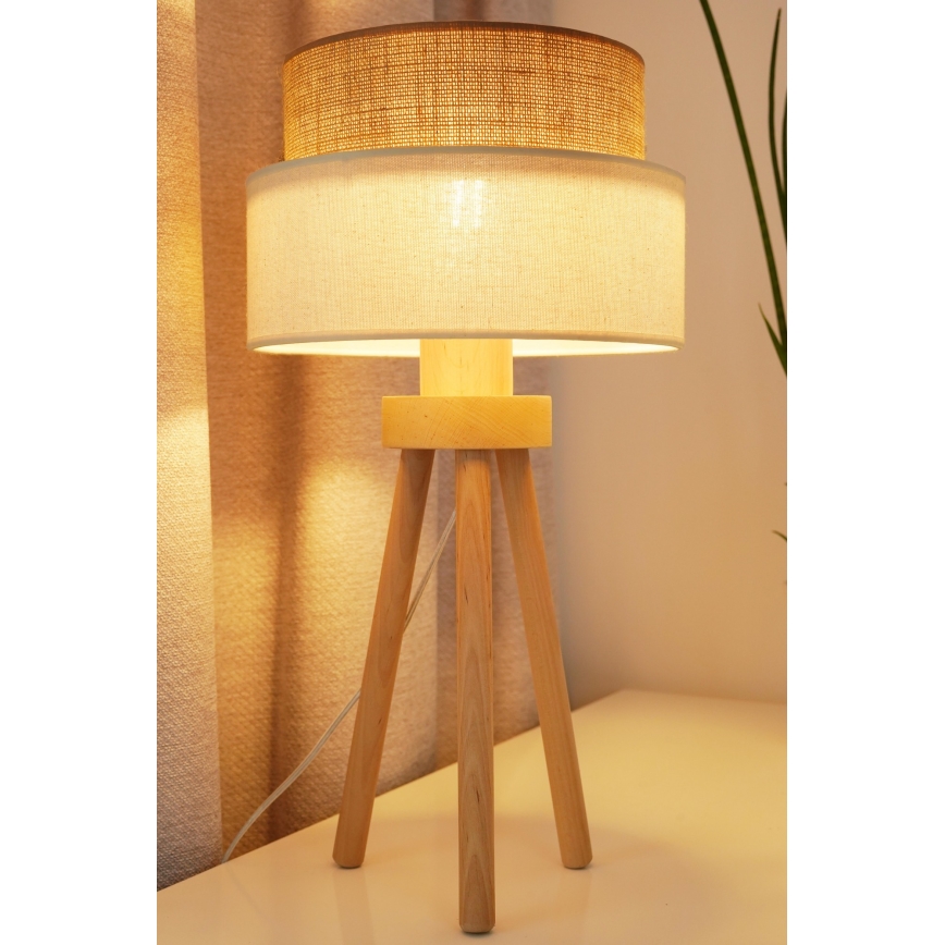 Brilagi - Lampada da tavolo LED BOHO STYLE 1xE27/15W/230V