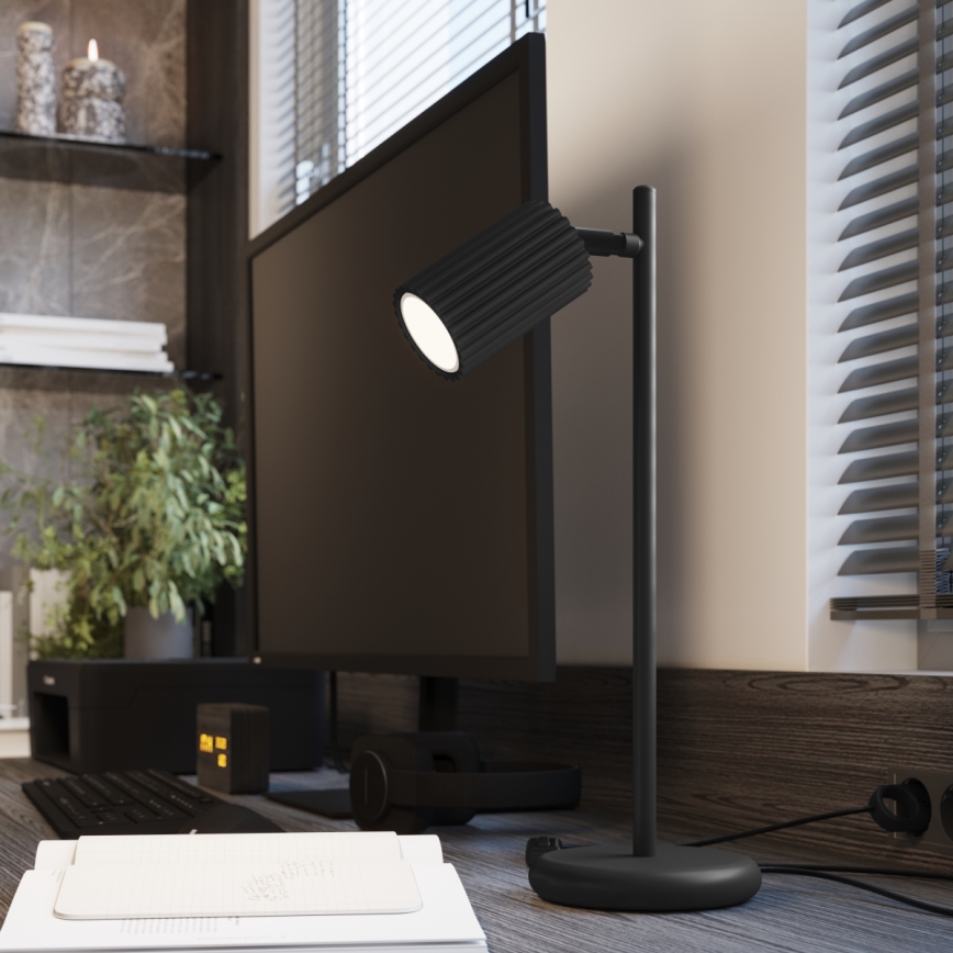 Brilagi - Lampada da tavolo LED CRESTO 1xGU10/10W/230V nera