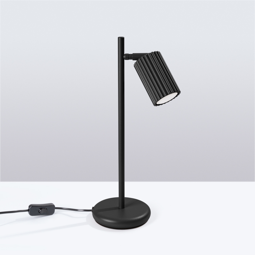 Brilagi - Lampada da tavolo LED CRESTO 1xGU10/10W/230V nera