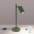 Brilagi - Lampada da tavolo LED CRESTO 1xGU10/10W/230V verde