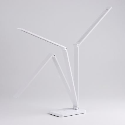 BRILAGI - Lampada da tavolo dimmerabile a sfioramento a LED con ricarica wireless QI MODO CHARGE LED/7W/5V 3000/4000/6000K bianca