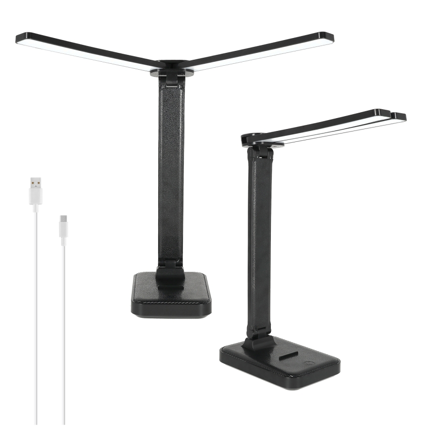 Brilagi - Lampada da tavolo LED dimmerabile MODO DUO LED/8W/5V 3000/4000/6500K nera