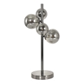 Brilagi - Lampada da tavolo LED MILLA 4xG9/3W/230V cromo lucido/fumé