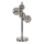 Brilagi - Lampada da tavolo LED MILLA 4xG9/3W/230V cromo lucido/fumé
