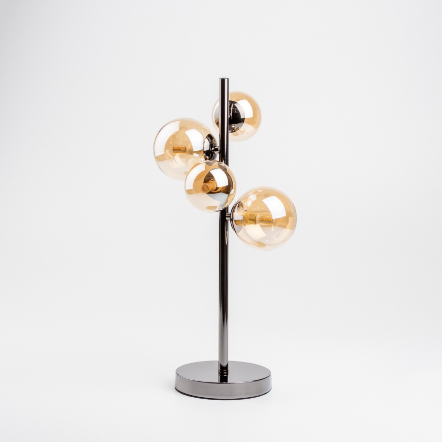 Brilagi - Lampada da tavolo LED MILLA 4xG9/3W/230V cromo lucido/oro