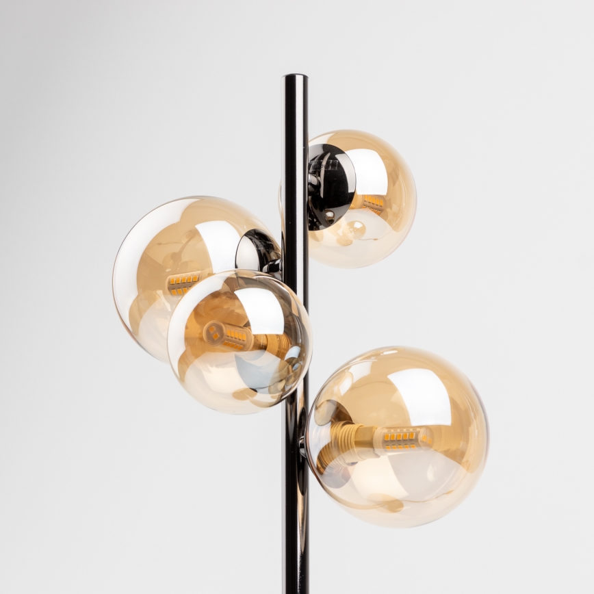 Brilagi - Lampada da tavolo LED MILLA 4xG9/3W/230V cromo lucido/oro