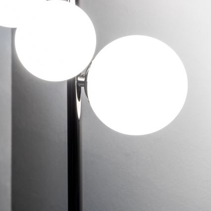 Brilagi - Lampada da tavolo LED MILLA 4xG9/3W/230V nero cromato/bianco
