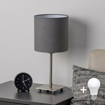 Brilagi - Lampada da tavolo LED NUBILA 1xE27/60W/230V antracite