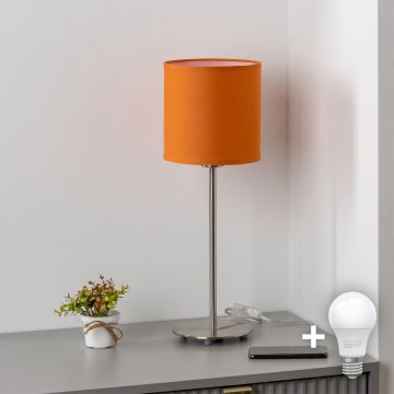 Brilagi - Lampada da tavolo LED NUBILA 1xE27/60W/230V arancione