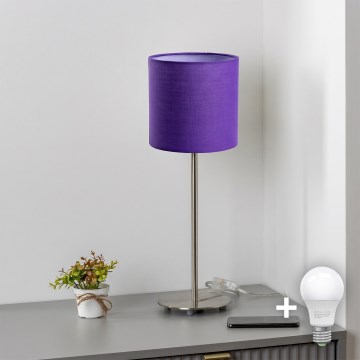 Brilagi - Lampada da tavolo LED NUBILA 1xE27/60W/230V viola