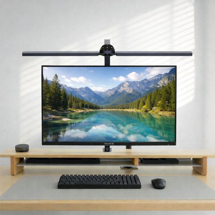 Brilagi - Lampada da tavolo dimmerabile a LED RGB con controllo touch e clip VARIO LED/18W/230V 3000-6500K CRI 96