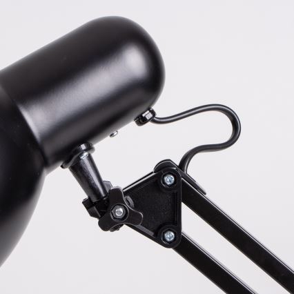 Brilagi - Lampada da tavolo LED ROMERO 1xE27/10W/230V nera