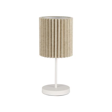 Brilagi - Lampada da tavolo NORDIC WAVE 1xE27/15W/230V lino/bianco