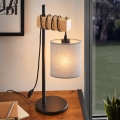 BRILAGI - Lampada da tavolo NUBILA 1xE27/40W/230V marrone/nera/grigia