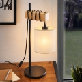 BRILAGI - Lampada da tavolo NUBILA 1xE27/40W/230V marrone/nero/crema