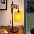 BRILAGI - Lampada da tavolo NUBILA 1xE27/40W/230V marrone/nero/giallo