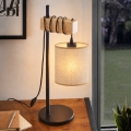 BRILAGI - Lampada da tavolo NUBILA 1xE27/40W/230V marrone/nero/marrone chiaro