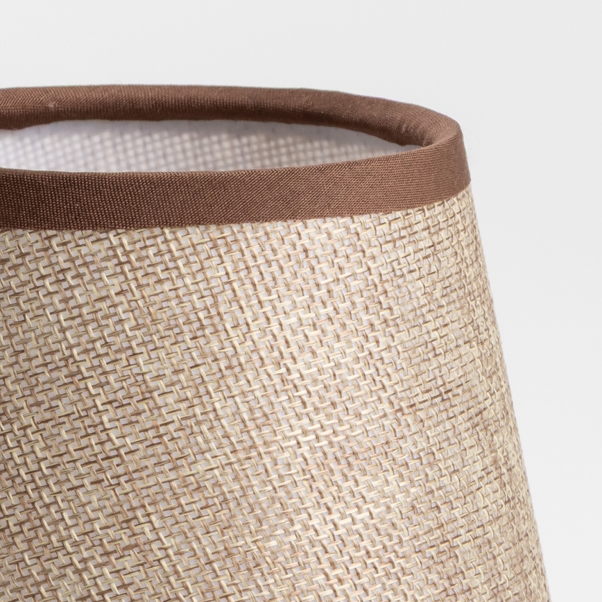 Brilagi - Lampada da tavolo NUBILA WOOD 1xE27/25W/230V quercia/marrone
