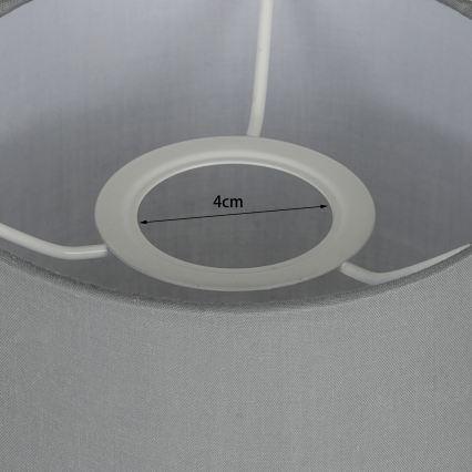 Brilagi - Lampada da tavolo NUBILA WOOD 1xE27/25W/230V rovere/nero/grigio chiaro