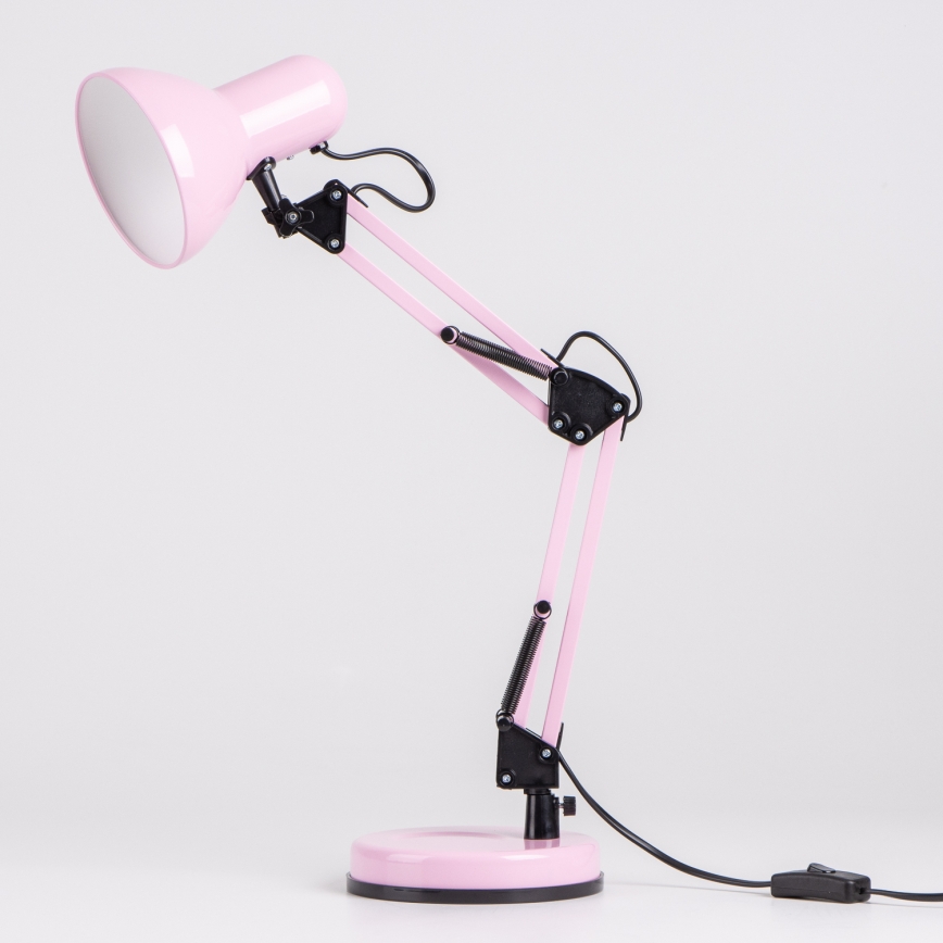 Brilagi - Lampada da tavolo ROMERO 1xE27/60W/230V rosa