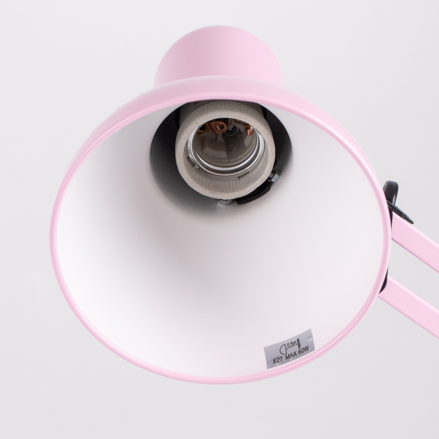 Brilagi - Lampada da tavolo ROMERO 1xE27/60W/230V rosa