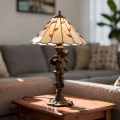 Brilagi - Lampada da tavolo Tiffany in vetro colorato FOLIA 1xE27/60W/230V