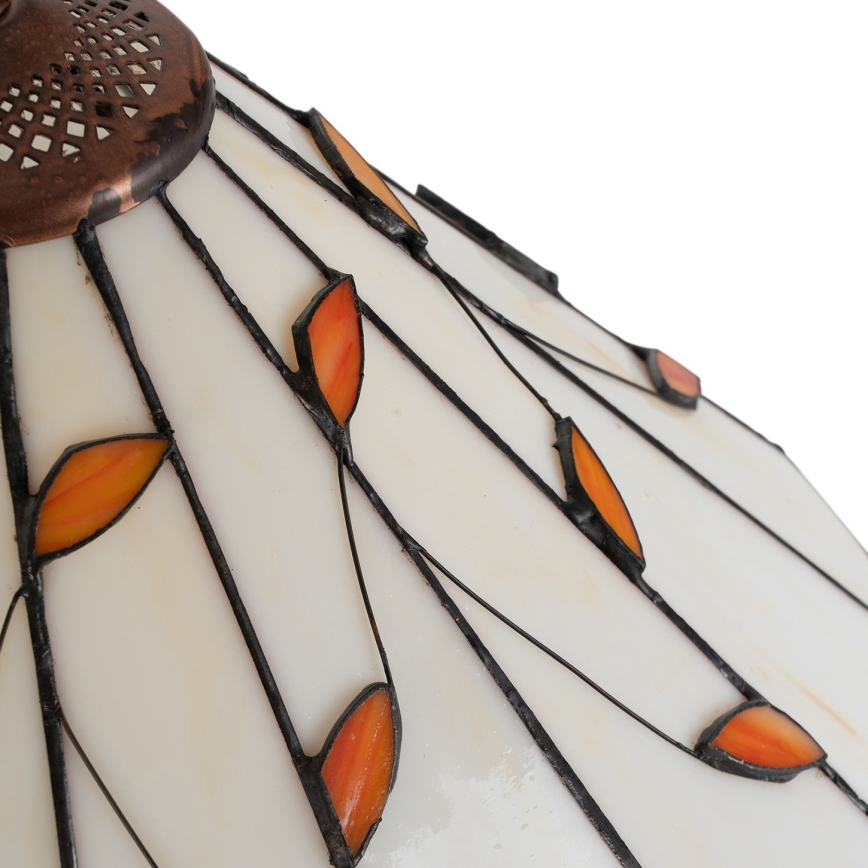 Brilagi - Lampada da tavolo Tiffany in vetro colorato FOLIA 1xE27/60W/230V