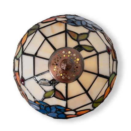 Brilagi - Lampada da tavolo Tiffany in vetro colorato JUNGLE 1xE27/60W/230V