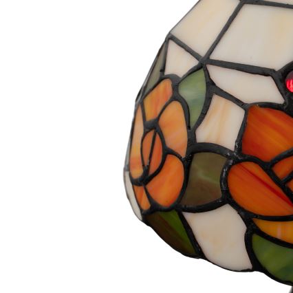 Brilagi - Lampada da tavolo Tiffany in vetro colorato JUNGLE 1xE27/60W/230V
