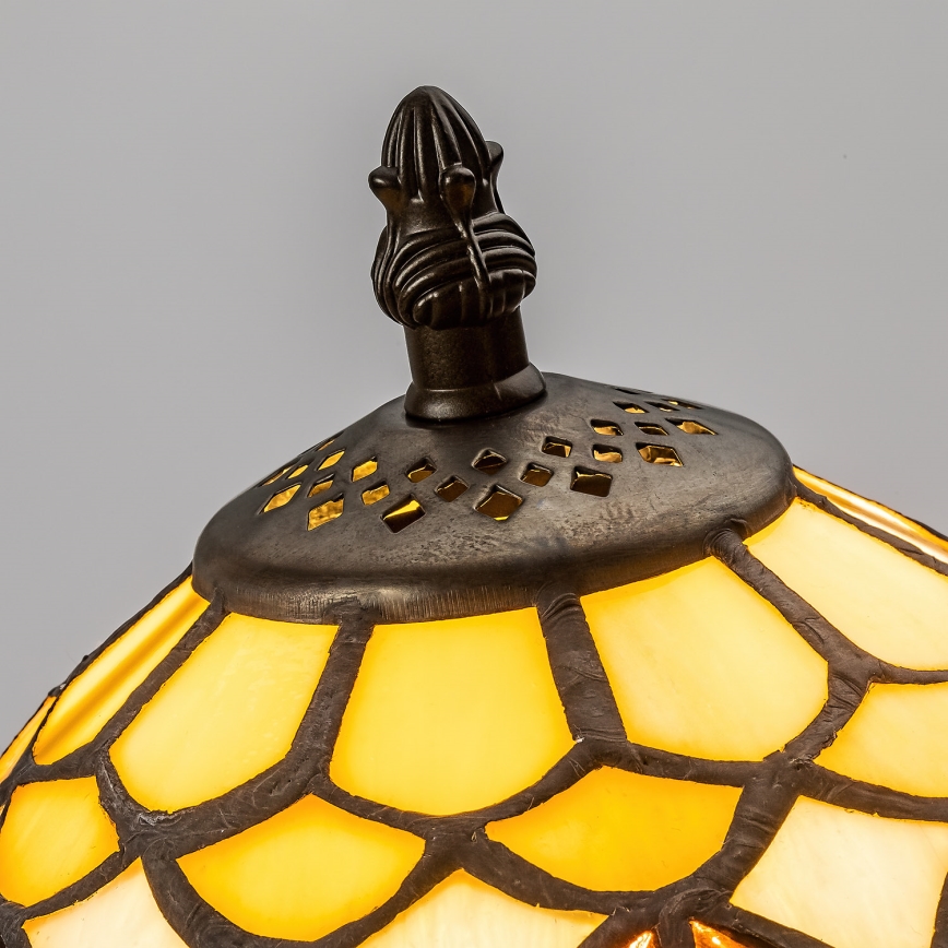 Brilagi - Lampada da tavolo Tiffany in vetro colorato MARGARET 1xE14/40W/230V