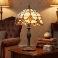 Brilagi - Lampada da tavolo Tiffany in vetro colorato MIRABELLA 1xE27/60W/230V