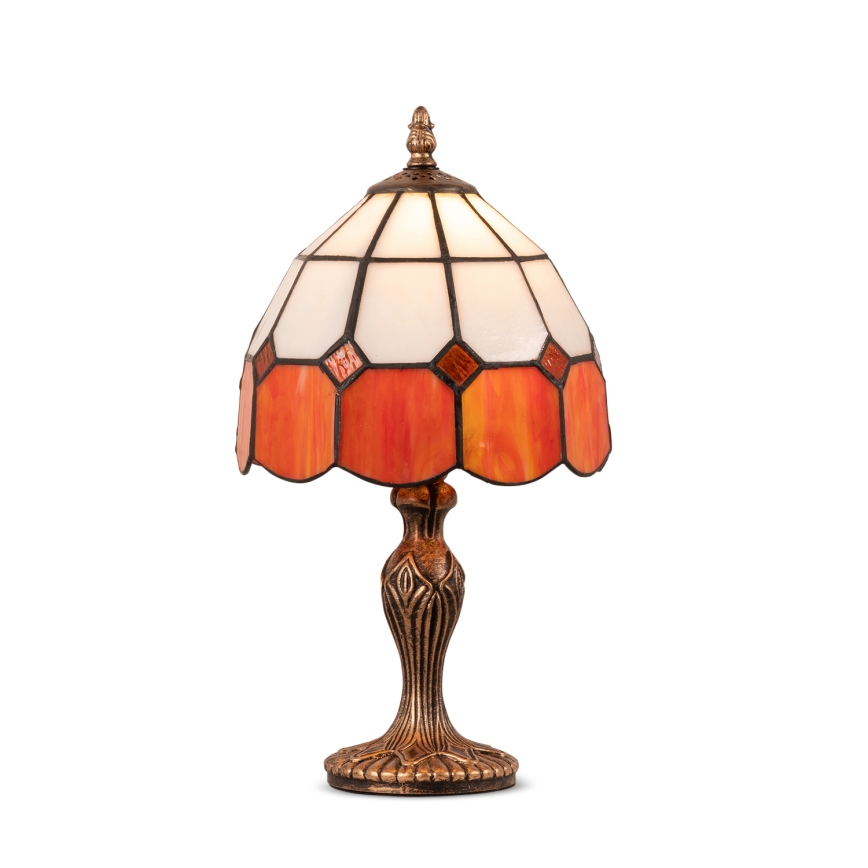 Brilagi - Lampada da tavolo Tiffany SIENNA con paralume in vetro colorato 1xE27/60W/230V