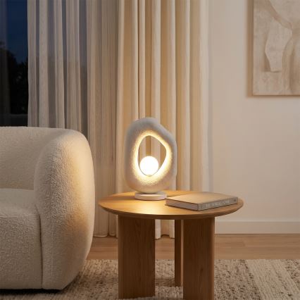 Brilagi - Lampada da tavolo WABI SABI 1xG9/8W/230V bianca